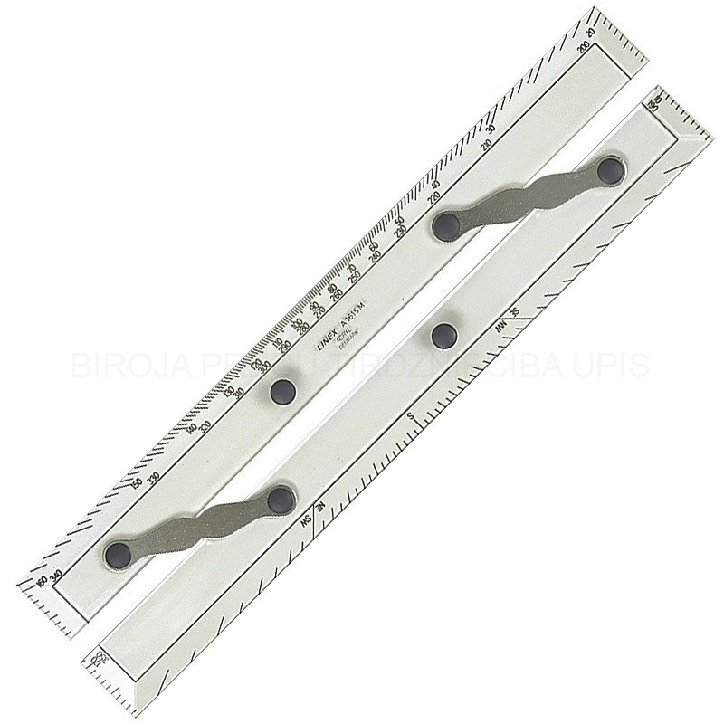 Clear Parallel Ruler - 380mm