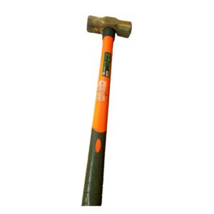 6 LB. PRO-TECH BRASS, NON-SPARK HAMMER WITH 24" FIBERGLASS HANDLE USA