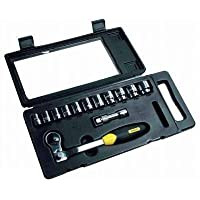 Stanley 3/8" 6pt SAE Indexible Ratchet & Socket Set #85-494