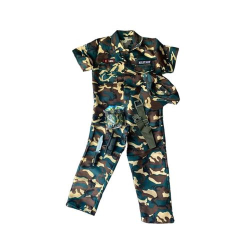 Kid's military force Career costume